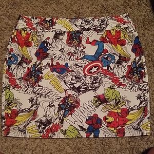 Marvel mini skirt